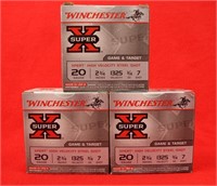 (3) Winchester STEEL  20 GA