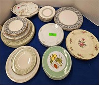 Large Lot - China Plates