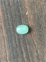 1.52 Cts Loose emerald. Oval shape. IDT certified