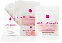 ISSEI Mochi Gummies Vegan (STRAWBERRY, 6 Pck)