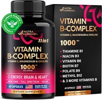 Vitamin B Complex - 60 Vegan Capsules