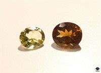 Quartz Gemstones / 2pc