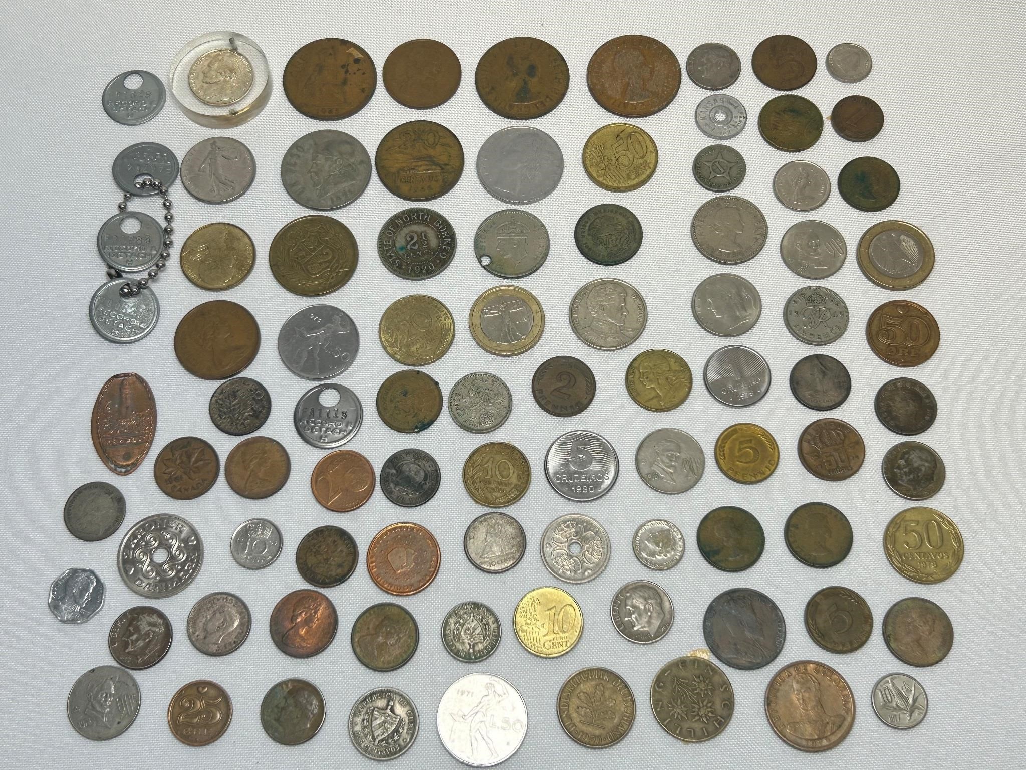 Variety of Foreign & America Coins
