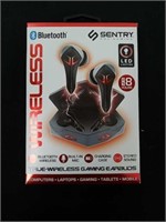New Sentry Bluetooth wireless gaming earbuds