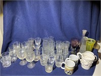 Lot of Dishes and Vases