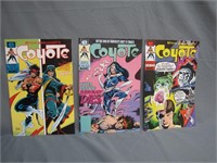 Lot of 3 Coyote Comics
