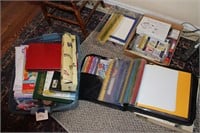 Large Scrapbooking and Paper Lot