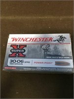 WINCHESTER 30-06 SPR 180 GRAIN PPOINT 20RDS