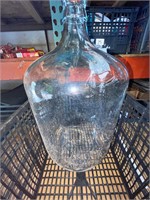 21 inch glass vase