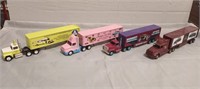 4 Assorted Winross Trucks: Hershey Car Show,