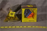 48: Rubix Cube Original, alibabba Triangle puz.