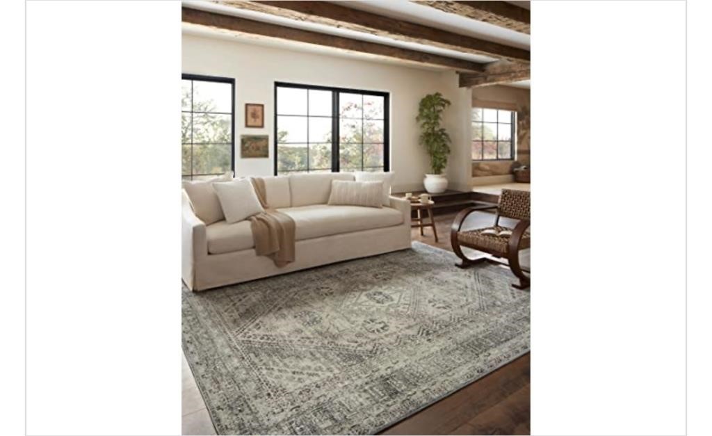 Brown Area Rug - Magnolia Home by Joanna Gaines X