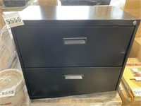 30" x 28" Black Filing Cabinet