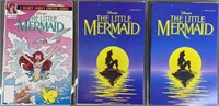 3pc Disneys The Little Mermaid #1+ Comic Books