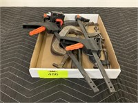 C Clamps + Small Bar Clamps