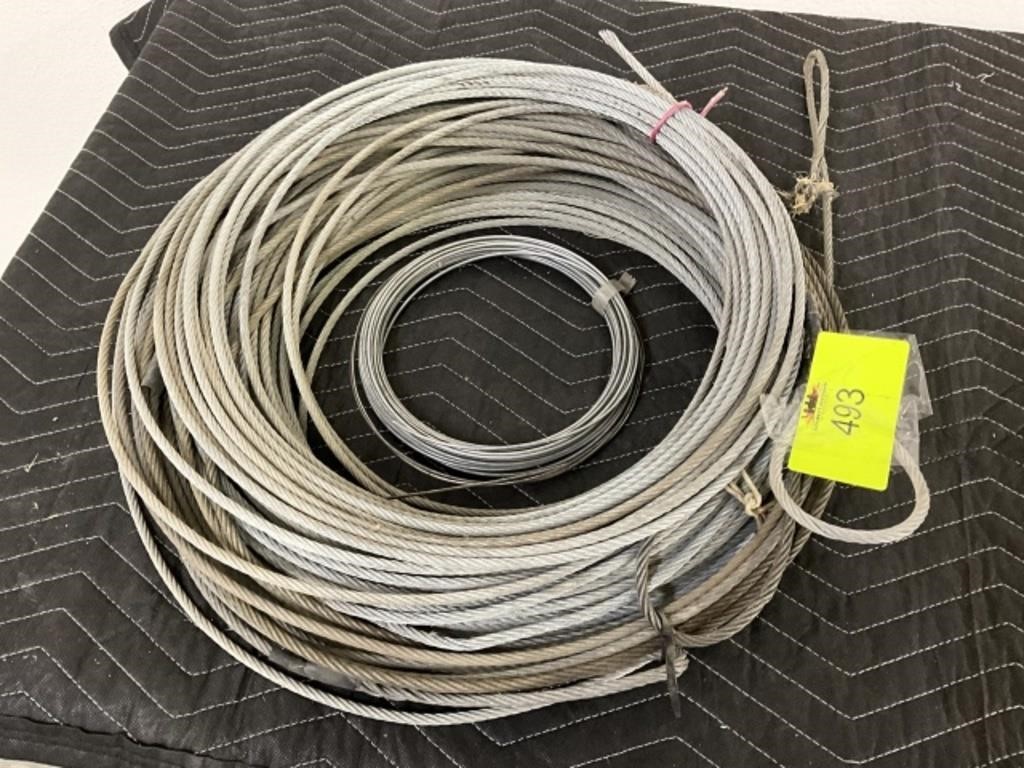 1/4" Cable + Fence Wire