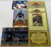 Lot Of 4 Frank Thomas First Edition Photo & Cards