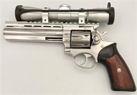 357 Magnum Ruger GP100 with Scope