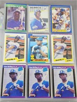 403 Ken Griffey Jr Baseball Cards Incl. Rookies
