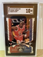 Michael Jordan Tribute Card 75/999