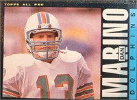 Two 1985 2nd YR Dan Marino HOF Topps #314