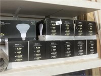 11 Boxes Of 65W LED Light Bulbs