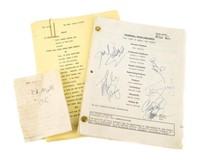 Married With Children TV Series Signed Script