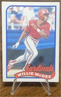 Willie McGee 1989 Topps
