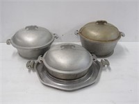 4pc. Guardian Service Pans + Tray