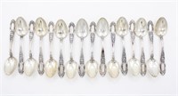 (16) TOWLE Sterling Silver King Richard Spoons