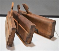3 Vintage Wooden Trim Planes