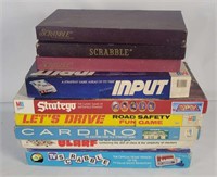 Games Lot - Scrabble, Stratego, Input