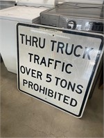 Large Truck Sign