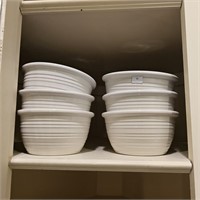 Crate & Barrel Stoneware Soup/Cereal Bowls