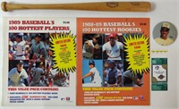 Baseball Memorabilia Incl. 1988-89 Book