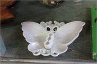 PORCELAIN BUTTERFLY DISH