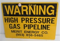 Merit Energy Co. High Pressure Gas Pipeline