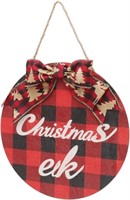 Christmas Door Hanging Sign + Ornaments