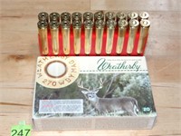 270 WBY Mag 130gr Weatherby Rnds 20ct