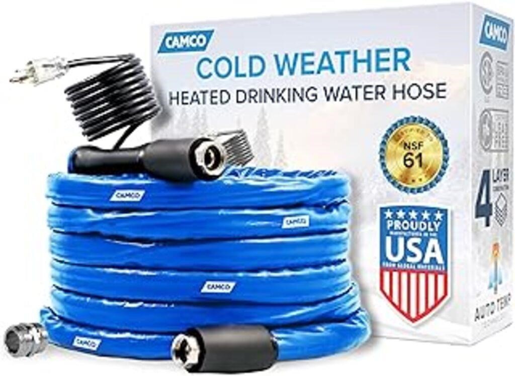 Camco 25-ft Heated Water Hose For Rv - Water Line