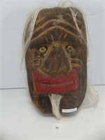 1970'S CARVED WOODEN INUIT MASK