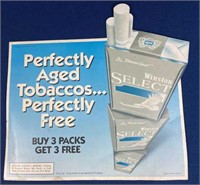 1994 RJR Winston Select Cigarettes cardboard