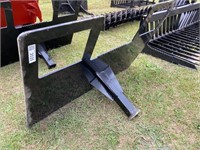 2" HITCH RECEIVER FOR SKID STEER, NEW