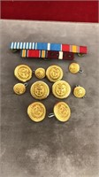 Naval buttons  lot