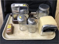 Vintage Toaster, Napkin Dispenser,