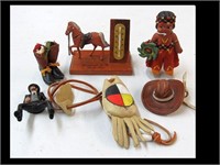 LOT OF SMALL WESTERN COLLECTABLES