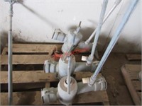 4-3 " Valve Openers with Risers and Sprinklers