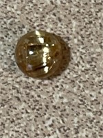 6mm Round Cat’s Eye Rutilated Quartz