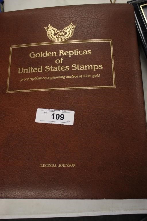GOLDEN REPLICAS UNITED STATES STAMPS