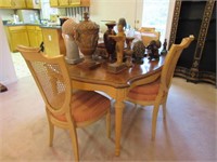 French Table & Six Chairs